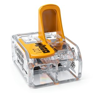 WAGO Connection Terminals 221-612 | 2 Conductors, up to 6 mm², Pack of 50, Compact Cable Connectors with Levers for All Conductor Types Worldwide, Confirmed Application Safety-0
