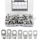 Copper Cable Terminal Connector SparkFeng 8-Size Tin-Plated Crimp Set-0