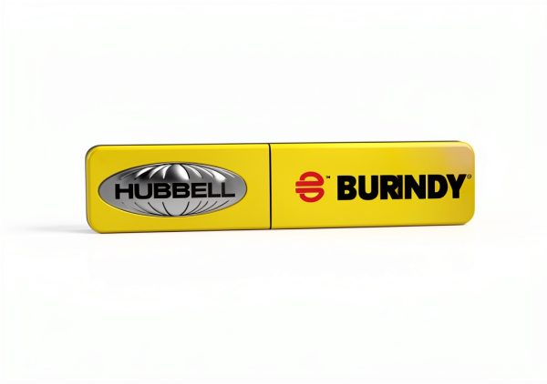 Mechanical Connector Burndy 3.7cm Rectangular Terminal K2A26U UL-1