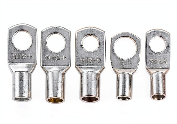 Copper Cable Terminal Connector SparkFeng 8-Size Tin-Plated Crimp Set-3