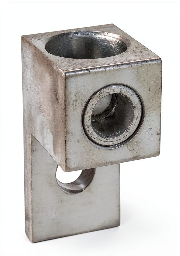 Morris Products 90728 Mechanical Lug, One Conductor, One Hole Mount, Aluminum, 750 AWG, 750mcm - 300mcm Wire Range-0