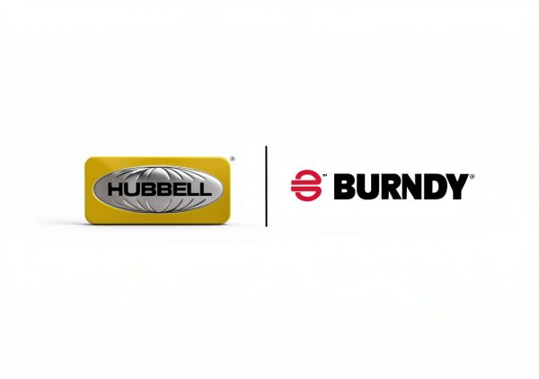 Burndy KA26U Universal Terminal 2/0 Al/Cu, 1/4 Stud Hole, Pack of 50-1