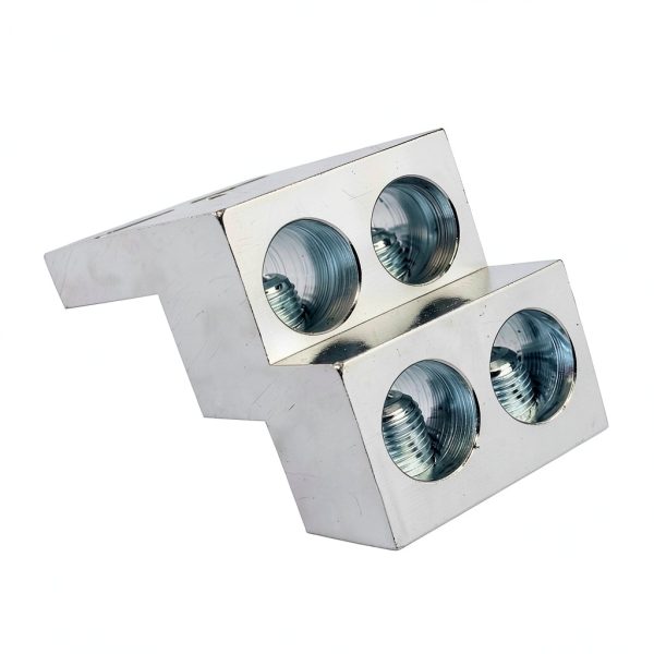600T-4 Stacked Lug Zelven Rectangular Terminal CU9AL 500 Kcmil-4-3