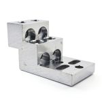 600T-4 Stacked Lug Zelven Rectangular Terminal CU9AL 500 Kcmil-4-0