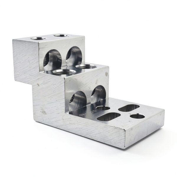 600T-4 Stacked Lug Zelven Rectangular Terminal CU9AL 500 Kcmil-4-0