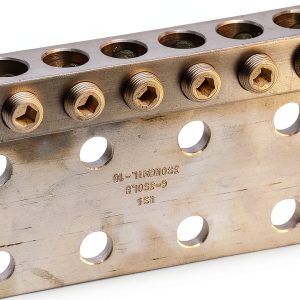 NSI Dual Rated Transformer Lug 6-350L8, 350 MCM, 6 AWG, 0.563" Hole-0