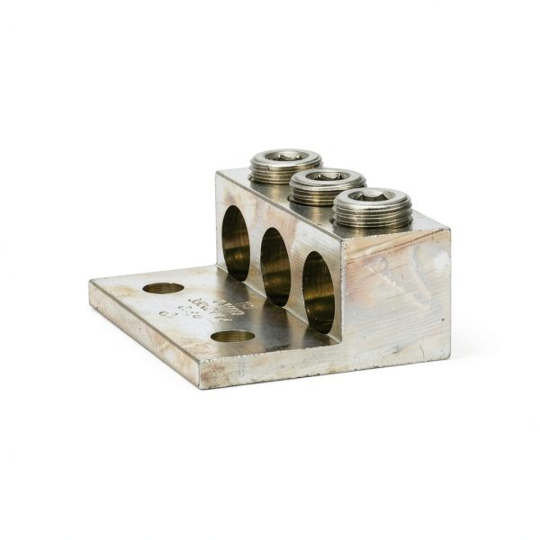 NSI Dual Rated Transformer Lug 350 MCM 6 AWG Wire 0.375" Mounting Hole-2