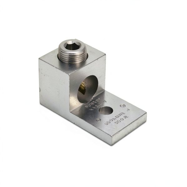 Burndy KA26U Universal Terminal 2/0 Al/Cu, 1/4 Stud Hole, Pack of 50-0