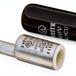 NSi Dual Rated Compression Connector PTO 4/0 Wire, 2/0 Pin, White-0