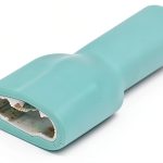 MOLEX 19005-0005 Terminal, Female Disconnect, 0.25IN Blue (5 Pieces)-0